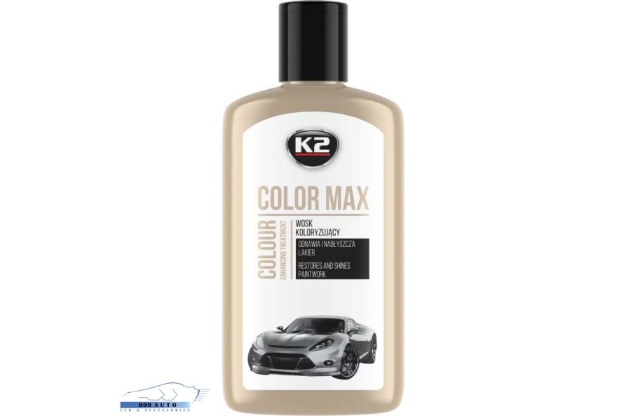 K2 COLOR MAX 250ml - fehér polír-wax